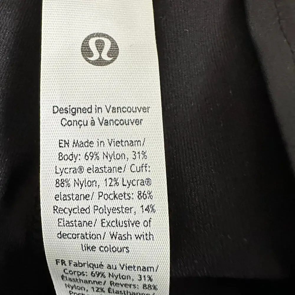 NWT Lululemon Daydrift High Rise Jogger Pants Large Black Travel Athleisure $148 - Picture 9 of 12